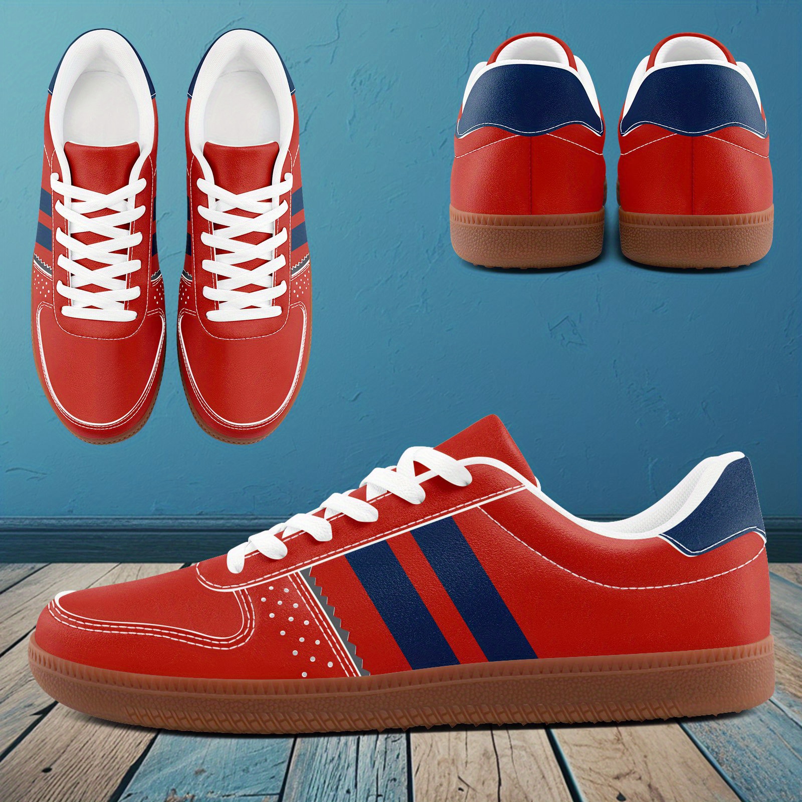 Men'S Casual Lace-Up Sneakers - Classic