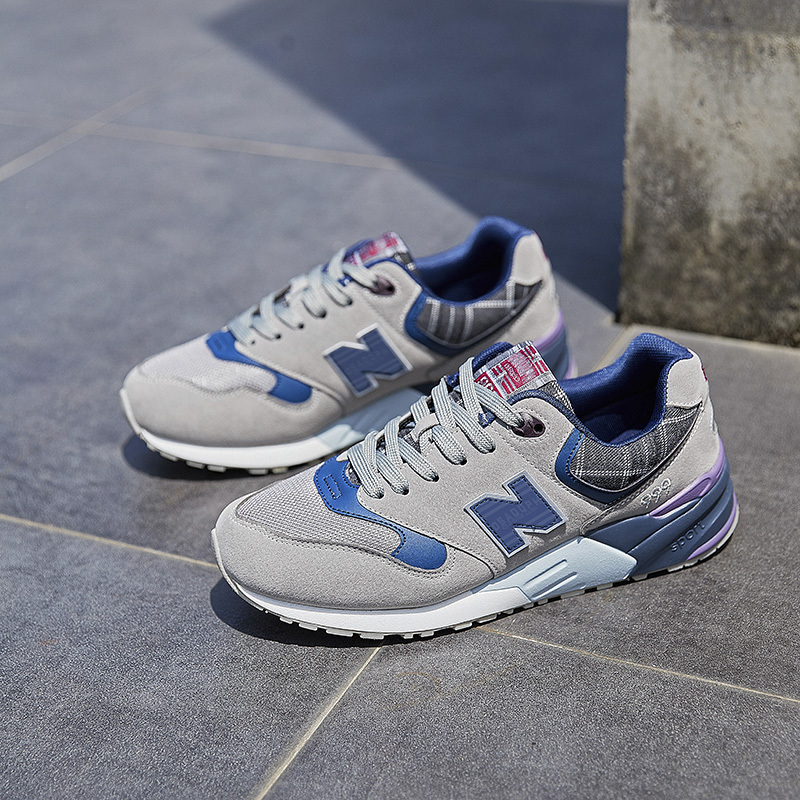 Men's Low-Top Sneakers - PU/Nylon-like Mesh - Image 6