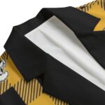 Missouri Tigers Casual Flat Lapel Collar Blazer – Black and Gold - Image 3