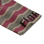 Florida State Seminoles Striped Casual Flat Lapel Collar Blazer – Garnet and Gold - Image 4