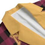 Minnesota Golden Gophers Casual Flat Lapel Collar Blazer – Maroon and Gold - Image 3