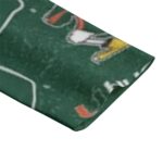 Miami Hurricanes Casual Flat Lapel Collar Blazer – Green and Orange - Image 4