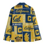 California Golden Bears Casual Flat Lapel Collar Blazer – Berkeley Blue and California Gold - Image 2