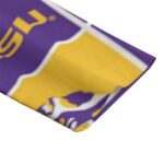 LSU Tigers Casual Flat Lapel Collar Blazer – Purple and Gold - Image 4