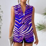 Football Buffalo Women's Sleeveless Blazer-Style Vest