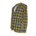🔵🟡⚫ Berkeley Golden Heritage Plaid Blazer – Men’s Smart Casual Statement Jacket - Image 2