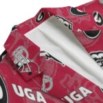 Georgia Bulldogs Red Game Day Blazer – Unisex College Football Statement Jacket - Image 3