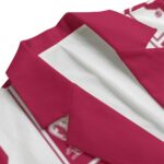 Ohio State Buckeyes Casual Flat Lapel Collar Blazer – Scarlet Red and Gray - Image 3