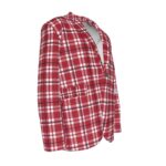 🔴⚪⚫ Arkansas Heritage Plaid Blazer – Men’s Smart Casual Game Day Jacket - Image 5