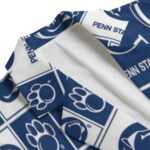 Penn State Navy White Checkerboard Game Day Blazer – Unisex College Football Statement Jacket - Image 4