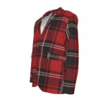 🔴⚫⚪ Cincinnati Bearcat Heritage Plaid Blazer – Men’s Smart Casual Statement Jacket - Image 3