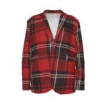 🔴⚫⚪ Cincinnati Bearcat Heritage Plaid Blazer – Men’s Smart Casual Statement Jacket - Image 2