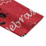 Nebraska Cornhuskers Casual Flat Lapel Collar Blazer – Scarlet and Cream - Image 3