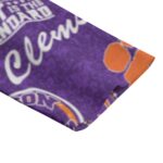 Clemson Tigers Casual Flat Lapel Collar Blazer – Clemson Orange and Purple - Image 4