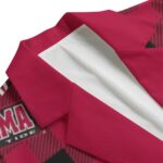 Game Day Alabama Crimson  Plaid Blazer – Red & Black College Football Men’s Statement Jacket - Image 6