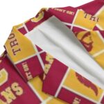 California Trojans Casual Flat Lapel Collar Blazer – Cardinal Red and Gold - Image 5