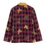 Minnesota Golden Gophers Casual Flat Lapel Collar Blazer – Maroon and Gold - Image 2