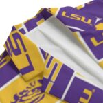 LSU Tigers Casual Flat Lapel Collar Blazer – Purple and Gold - Image 5