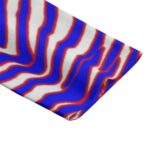 Buffalo Zebra Retro Game Day Blazer – Football Statement Jacket (Red Blue White) - Image 7