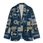 Georgia Tech Blue & Gold Blazer – Bold College Game Day Style