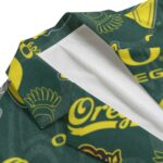 Oregon Ducks Collar Blazer – Green and Yellow - Image 4