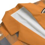 Tennessee Volunteers Casual Flat Lapel Collar Blazer – Orange and White - Image 3