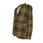 🟡⚫🟤 Central Florida Knight Legacy Plaid Blazer – Men’s Smart Casual Statement Jacket - Image 2