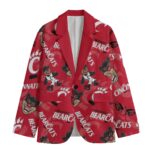 Cincinnati Bearcats Lapel Collar Blazer – Red and Black
