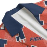 Illinois Fighting Illini Orange, Navy & White  Blazer – Bold College Game Day Style - Image 4
