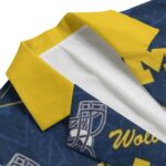Michigan Wolverines Blue Yellow College Football Game Day Blazer – Men’s Statement Sports Jacket - Image 4
