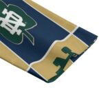 Notre Dame Fighting Irish Casual Flat Lapel Collar Blazer – Navy Blue and Gold - Image 4