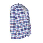 Buffalo Football Plain Tartan Men’s Casual Bills Blazer – Red Blue White Game Day Style - Image 4