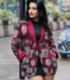 Alabama Crimson Patchwork Plaid Game Day Blazer – Unisex College Football Statement Jacket