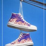 Buffalo bills football canva shoes zebra print