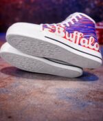 High-Top Buffalo Bills Inspired Sneakers – Blue & Red Athletic Street Shoes for Game Day Fans - Image 7