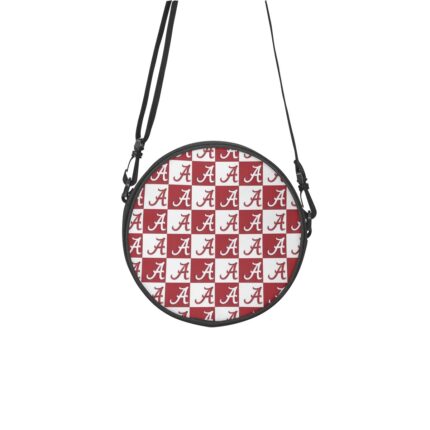 Alabama Crimson Tide Round Satchel Bag