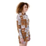 Texas at Austin - Longhorns Women's Heavy Fleece Long Hoodie - Image 2