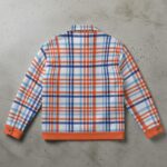Florida - Gators Tartan Plaid Unisex Collared Jacket - Image 2