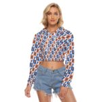 Florida - Gators Women's Crop Top Hoodie|Velvet - Image 2