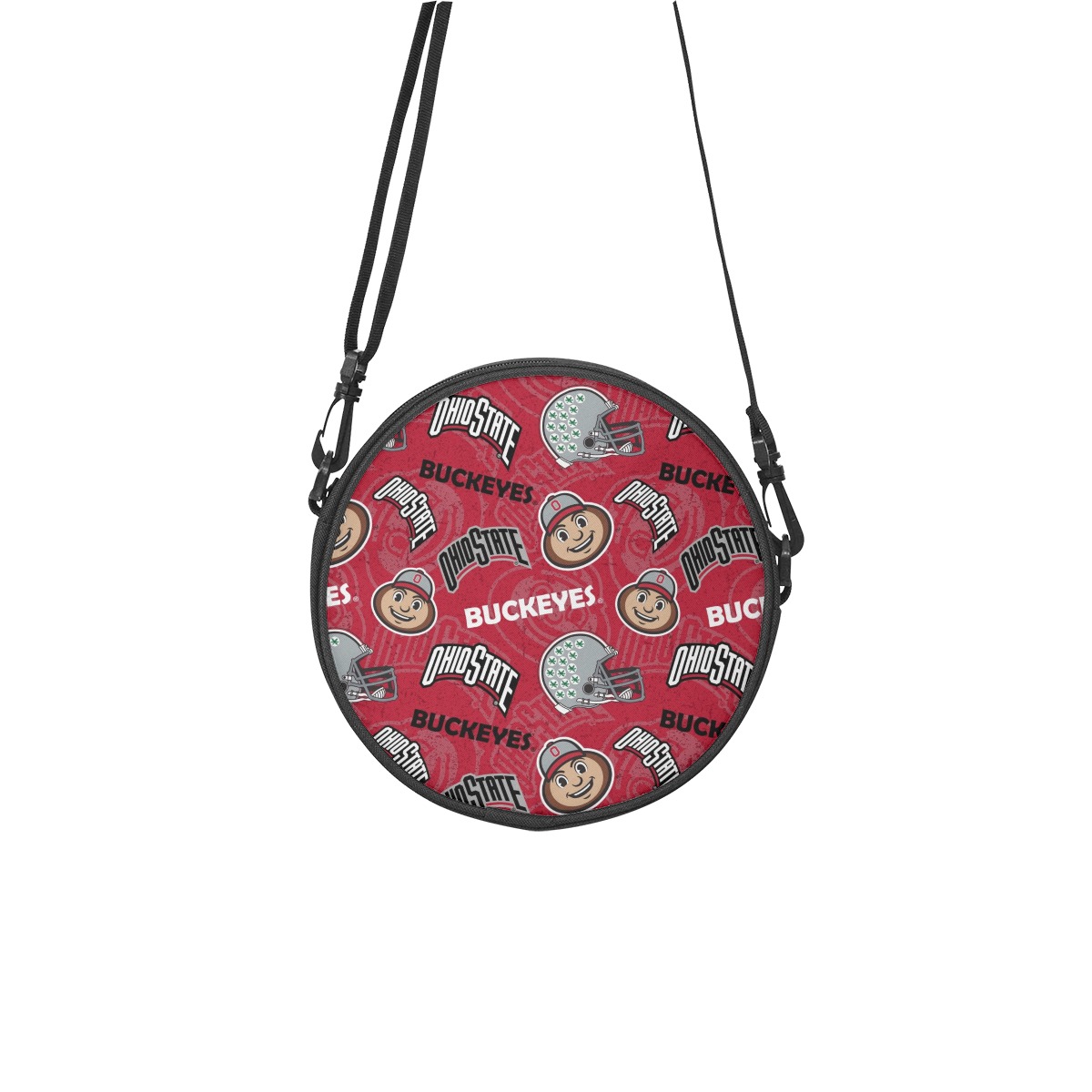 80873-33a78da8-9921-420c-9ee4-a00c4f31373f.jpeg Ohio State - Buckeyes Round Satchel Bags - Image 1