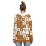 Texas at Austin - Longhorns Women's Hoodie With Double Hood - Image 5