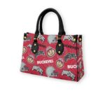 Ohio State - Buckeyes Women's Tote Bag With Black Handle - Image 3
