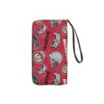 Ohio State Buckeyes Long Wallet With Black Hand Strap – Scarlet and Gray Large Capacity Wristlet Wal - Image 3