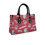 Ohio State - Buckeyes Women's Tote Bag With Black Handle - Image 2