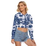 Penn State - Nittany Lions Women's Crop Top Hoodie|Velvet - Image 2