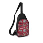 Ohio State Buckeyes Chest Bag – Scarlet and Gray Crossbody Sling Bag for Travel and Game Day - Image 2