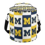 Michigan - Wolverines Insulated Cylinder Cooler Bag