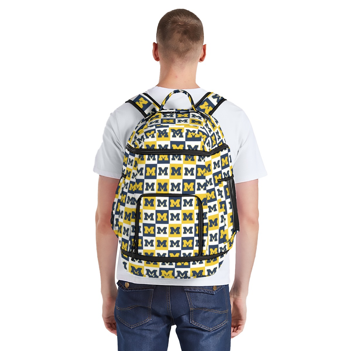 Michigan - Wolverines Multifunctional Backpack - Image 4