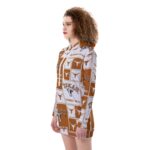 Texas at Austin - Longhorns Women's Heavy Fleece Long Hoodie - Image 3