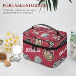 Ohio State - Buckeyes Large Capacity Toiletry Organizer Bag - Image 3